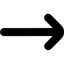 Arrow-right free interface icon