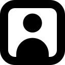 Portrait free interface icon